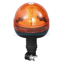 Maypole MP4093 12v/24v Flexi DIN Mounting LED Flashing Amber Beacon ECE R10